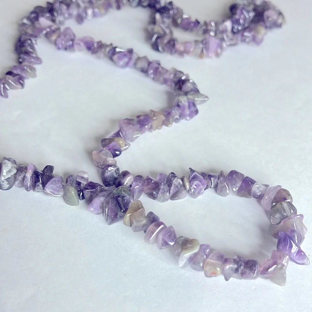 ☂️amethyst stone string☔️ - Picture 1 of 3